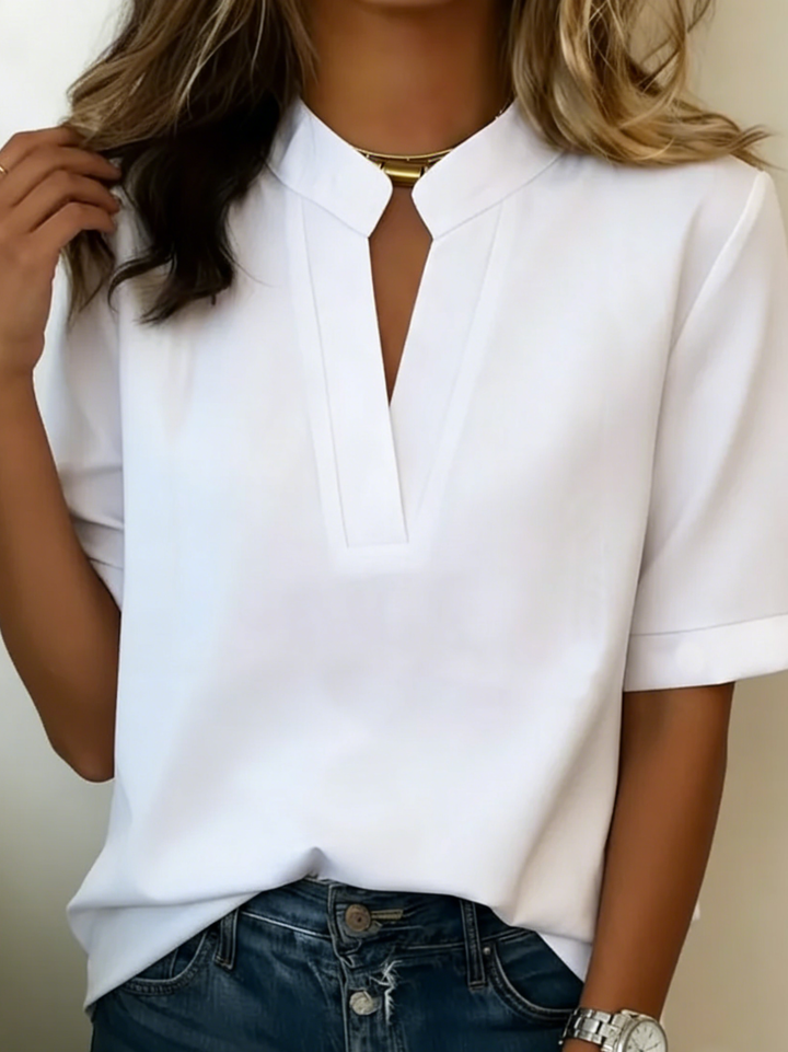 Margaux | Blouse chic à col V