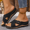 Estelle | Sandales compensées confort