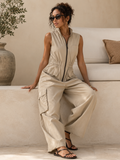 Victoire | Combinaison cargo zippée