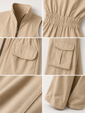 Victoire | Combinaison cargo zippée