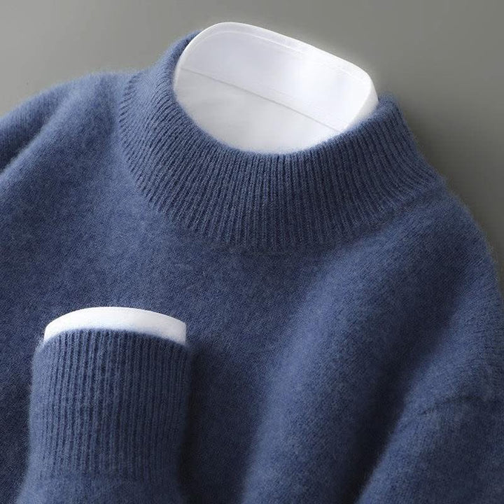 Patricia | Pull en cachemire à col cheminée