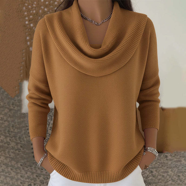 Inès | Pull à col montant