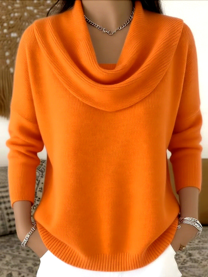 Inès | Pull à col montant