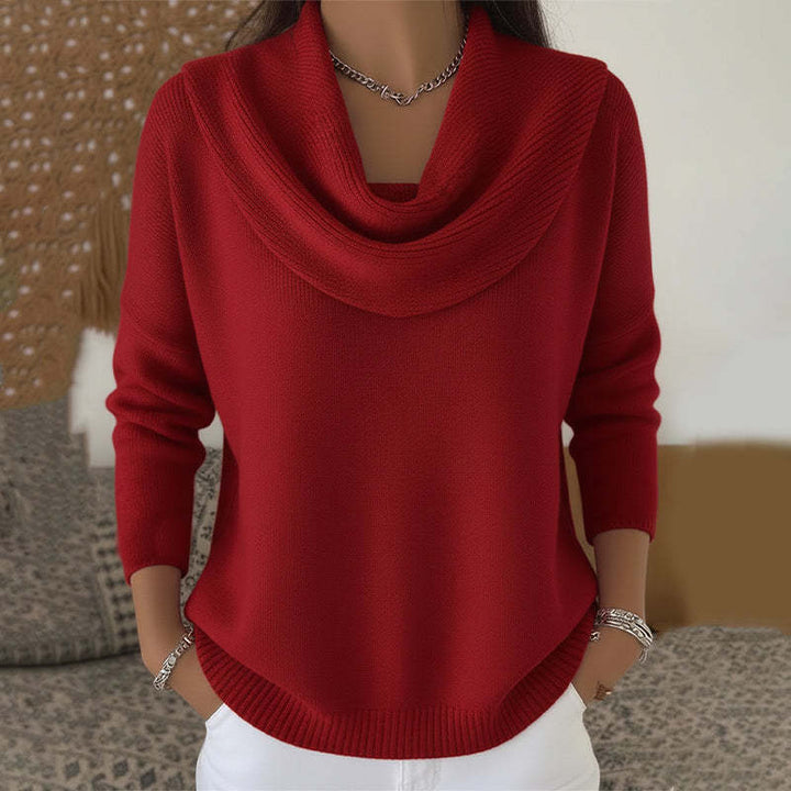 Inès | Pull à col montant