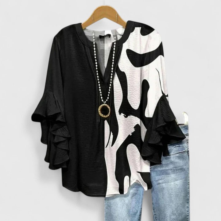 Adèle | Blouse à volants