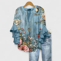 Bleu floral
