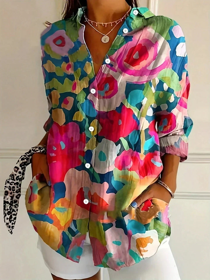 Brigitte | Blouse fleurie fluide