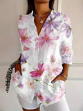 Brigitte | Blouse fleurie fluide