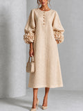 Robe Élodie beige