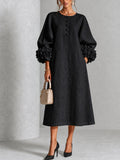 Robe Élodie noire