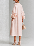 Robe Élodie rose - portée