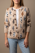 Corinne | Cardigan à imprimé chats