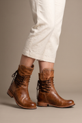Nathalie | Bottines biker doublées polaire