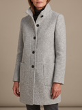 Sabine | Manteau midi en laine