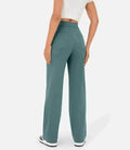 Caroline | Pantalon taille haute jambe droite