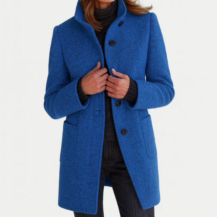 Sabine | Manteau midi en laine