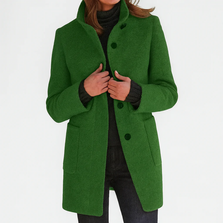 Sabine | Manteau midi en laine