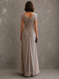 Danielle | Robe longue drapée
