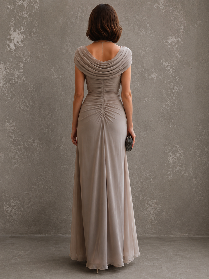 Danielle | Robe longue drapée