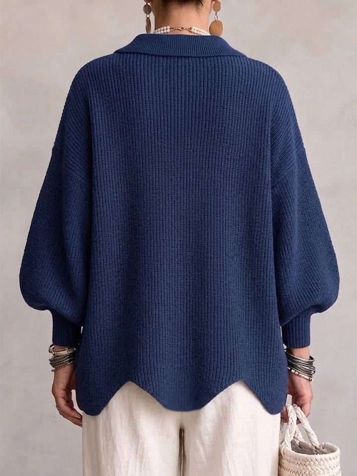 Monique | Cardigan épais à gros boutons